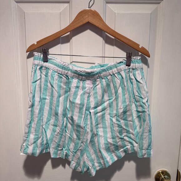 Stoney Clover Lane x Target striped linen shorts Size Large - Picture 4 of 5